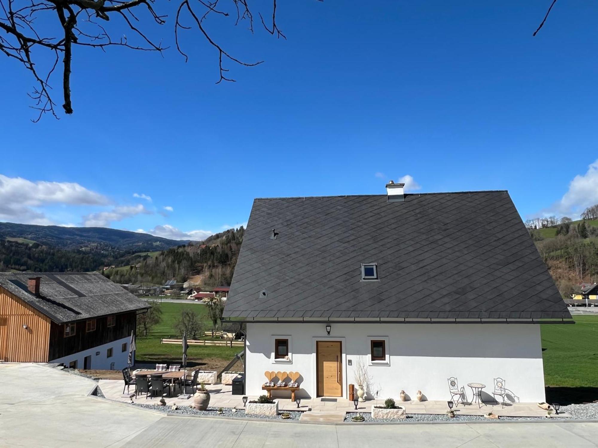 Sonnenschein Appartement- Und Ferienhaus Mit Terrasse Und Garten Eibiswald 外观 照片